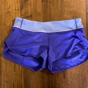 Lululemon purple shorts